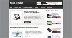 Desktop Screenshot of chromeosreview.com